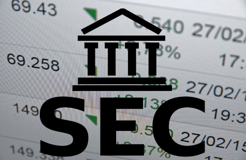 text of SEC written over image of stock portfolio