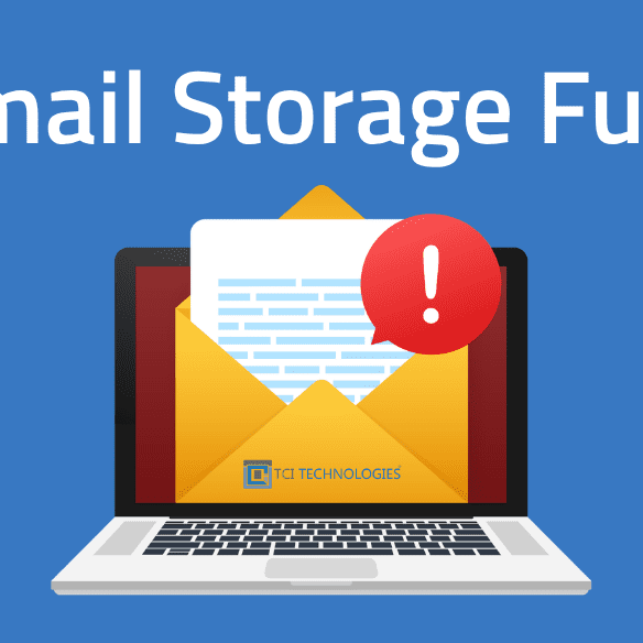 email storage full