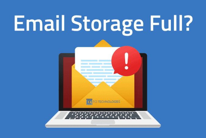 email storage full